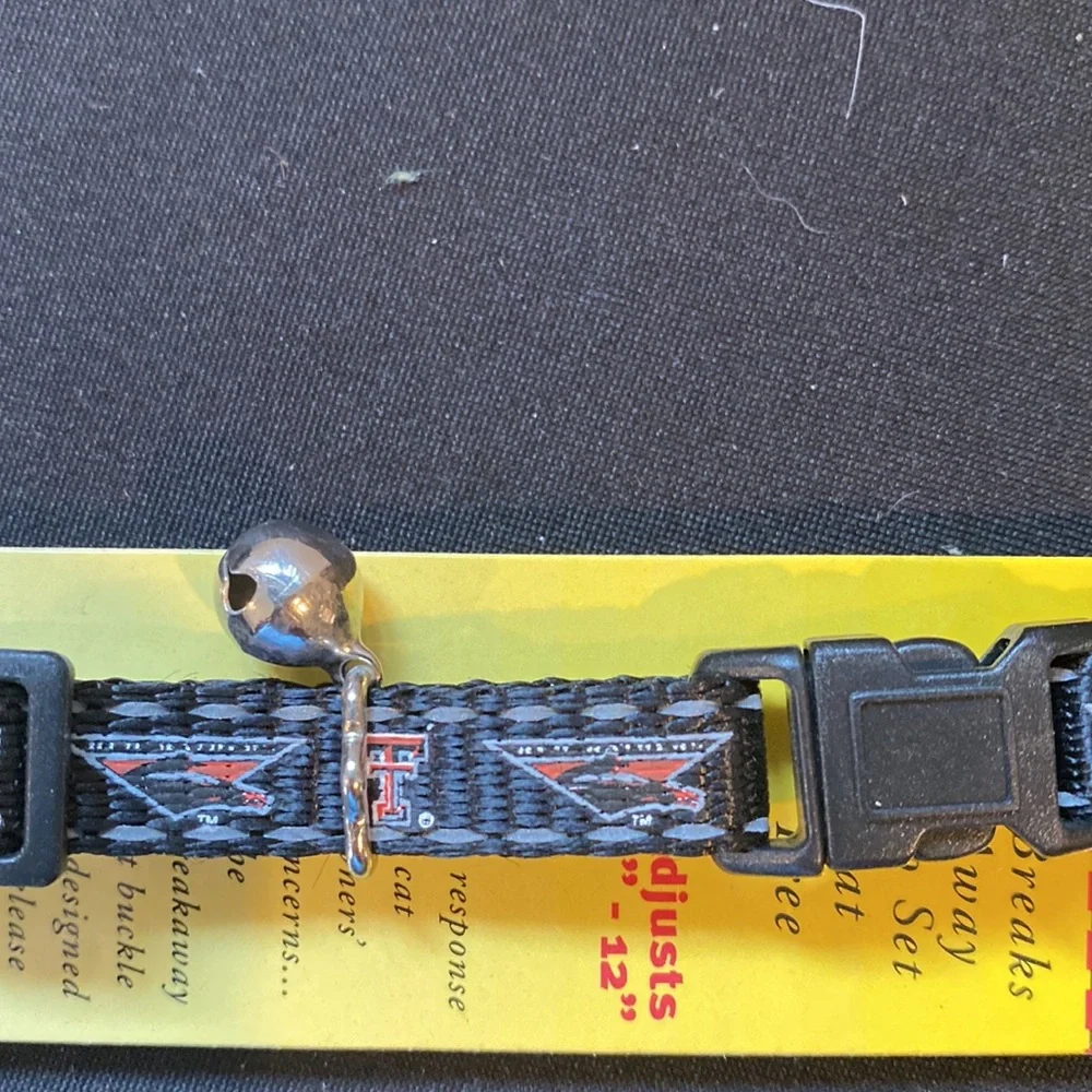NEW - Texas Tech University Breakaway Cat Collar